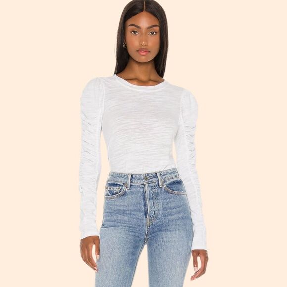 Free People Natasha Tee White - Picture 1 of 7